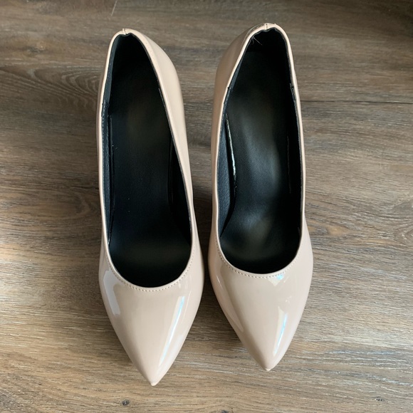 Women’s beige Stiletto heel size 38 - Picture 3 of 8